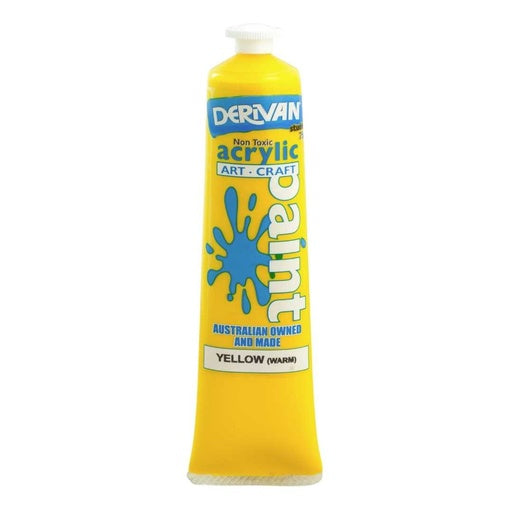 Derivan Student Acrylic Paint Yellow (Warm)