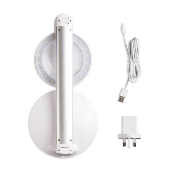 Daylight Halo Go Rechargeable Magnifier Lamp