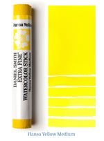 DANIEL SMITH WATERCOLOUR STICK HANSA YELLOW MEDIUM