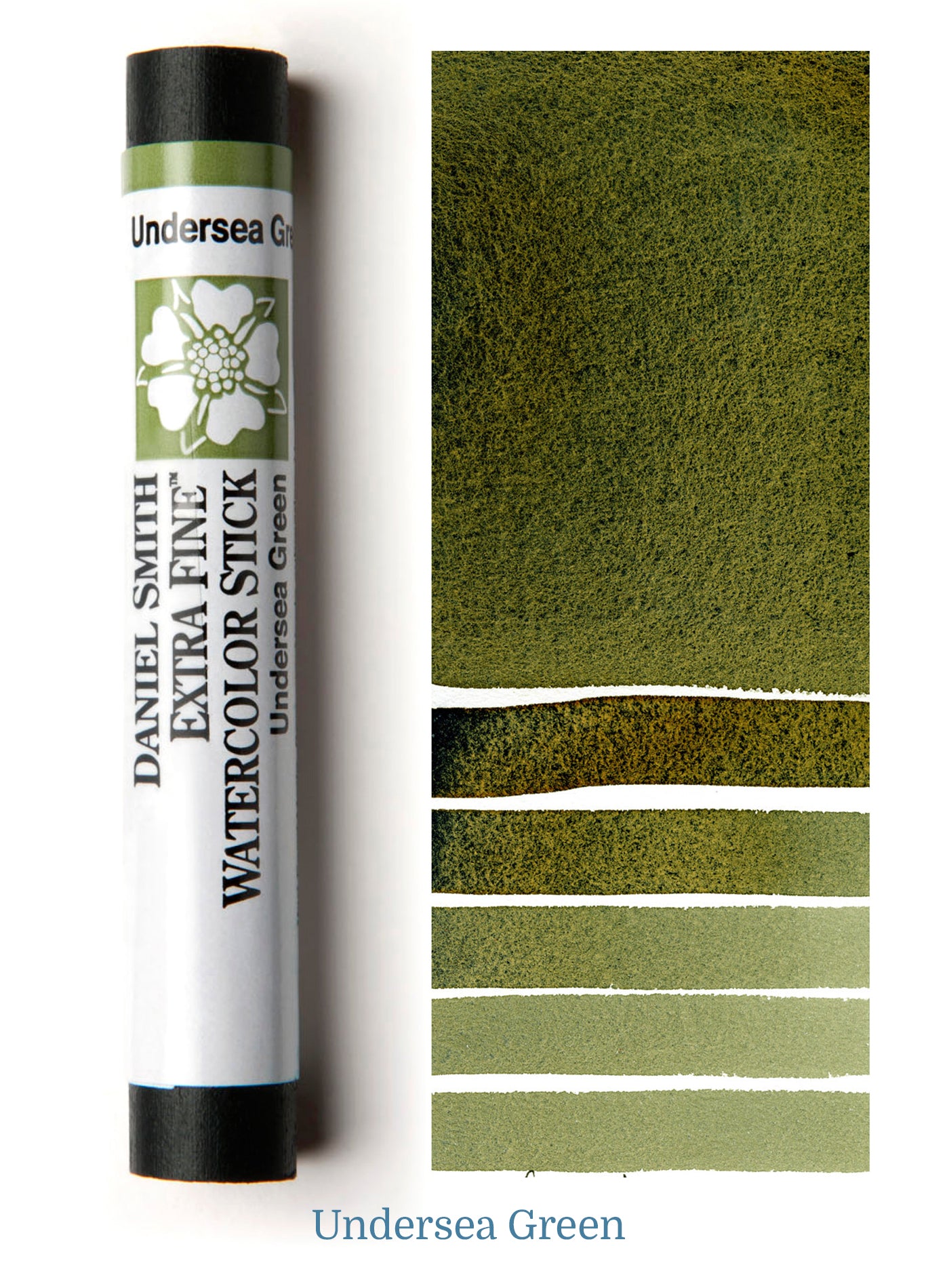 DANIEL SMITH WATERCOLOUR STICK UNDERSEA GREEN