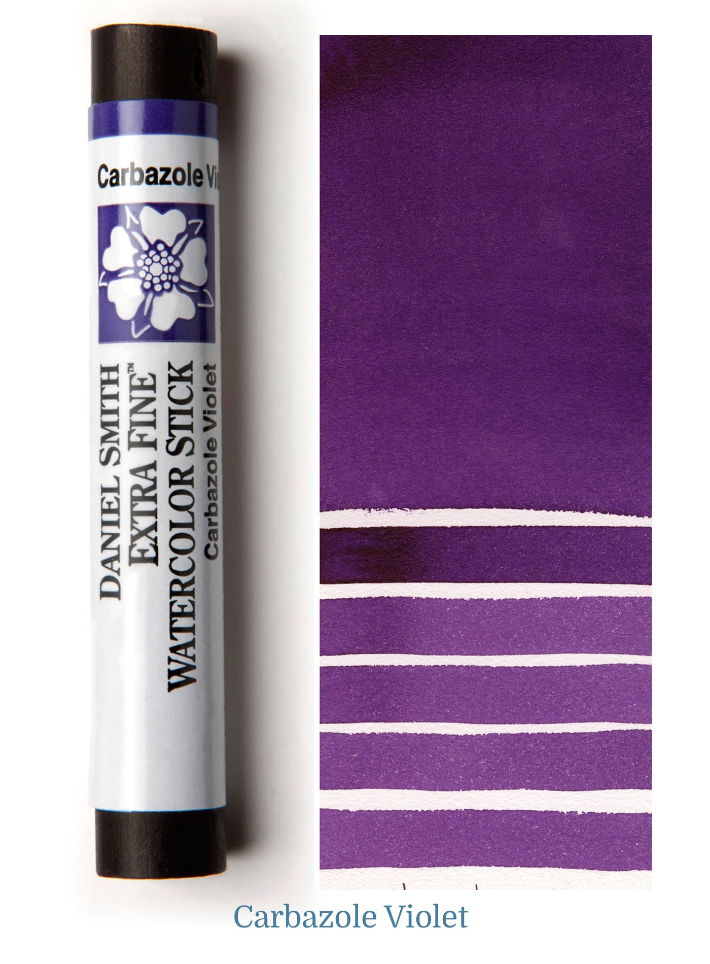 DANIEL SMITH WATERCOLOUR STICK CARBAZOLE VIOLET