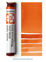 DANIEL SMITH WATERCOLOUR STICK QUINACRIDONE SIENNA 12ML