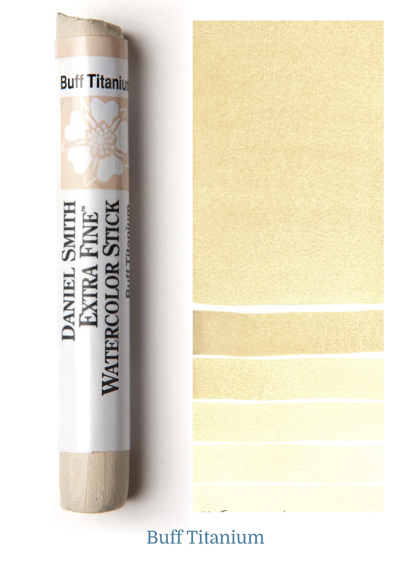 DANIEL SMITH WATERCOLOUR STICK BUFF TITANIUM