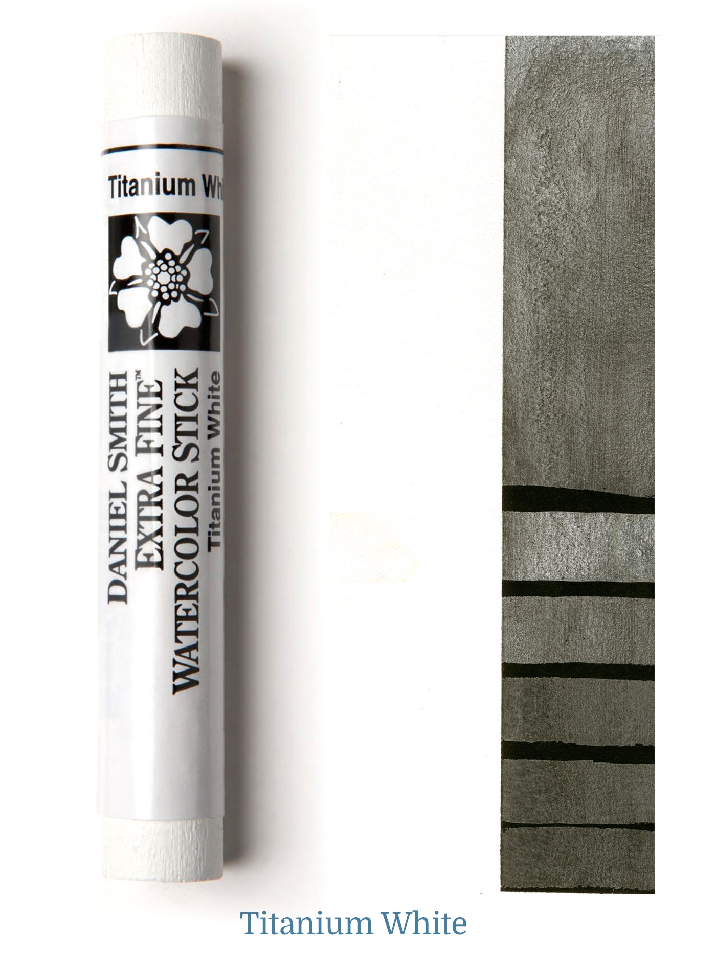 DANIEL SMITH WATERCOLOUR STICK TITANIUM WHITE