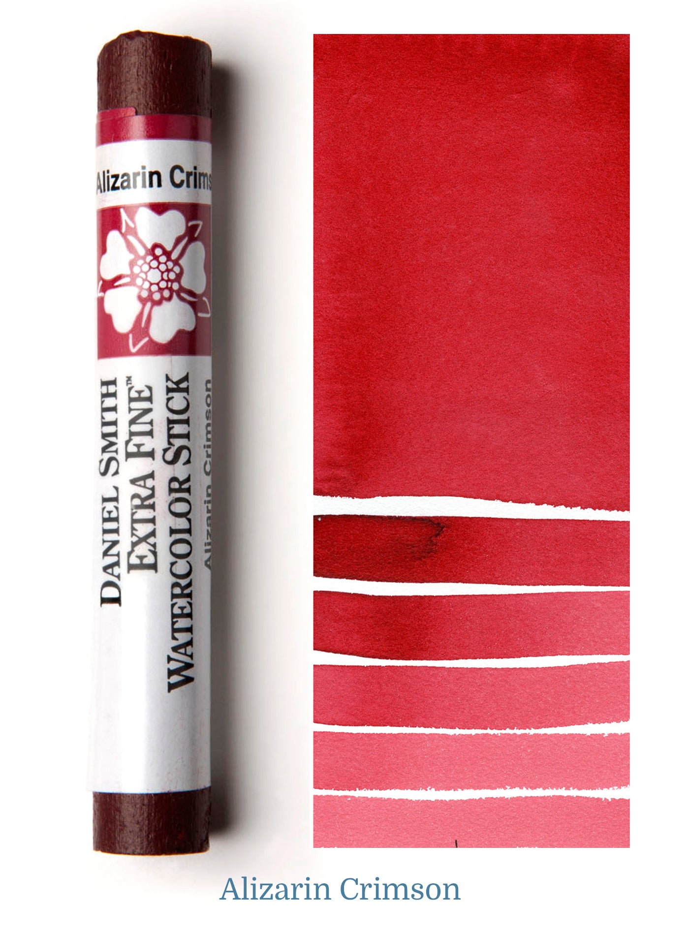 DANIEL SMITH WATERCOLOUR STICK ALIZARIN CRIMSON