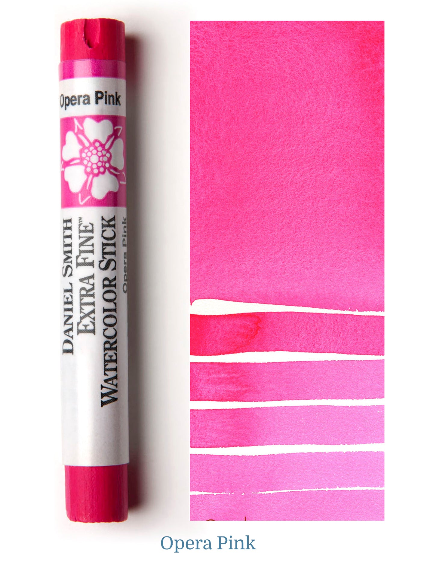 DANIEL SMITH WATERCOLOUR STICK OPERA PINK