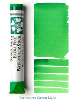 DANIEL SMITH WATERCOLOUR STICK PERMANENT GREEN LIGHT