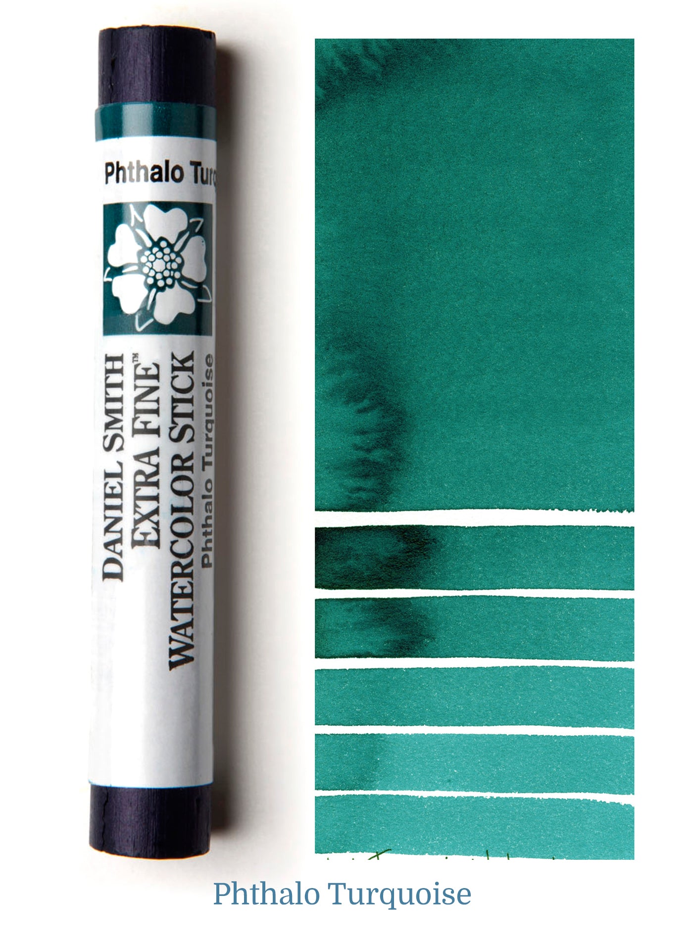 DANIEL SMITH WATERCOLOUR STICK PHTHALO TURQUOISE