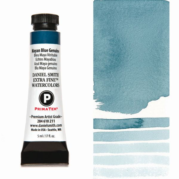 Daniel Smith Watercolour Paint Mayan Blue Genuine (Primatek) 5ml