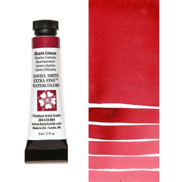 Daniel Smith Watercolour Paint Alizarin Crimson 5ml