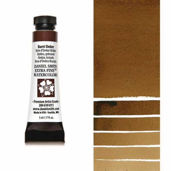Daniel Smith Watercolour Paint Burnt Umber 5ml