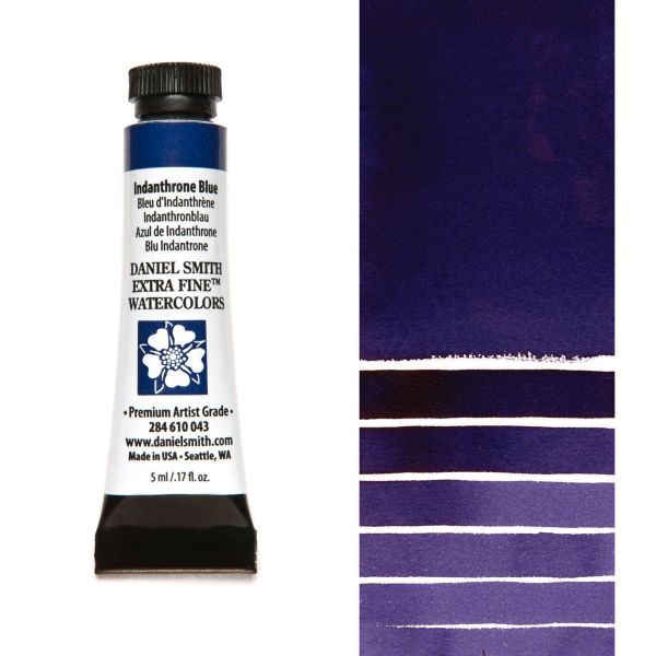 Daniel Smith Watercolour Paint Indanthrone Blue 5ml