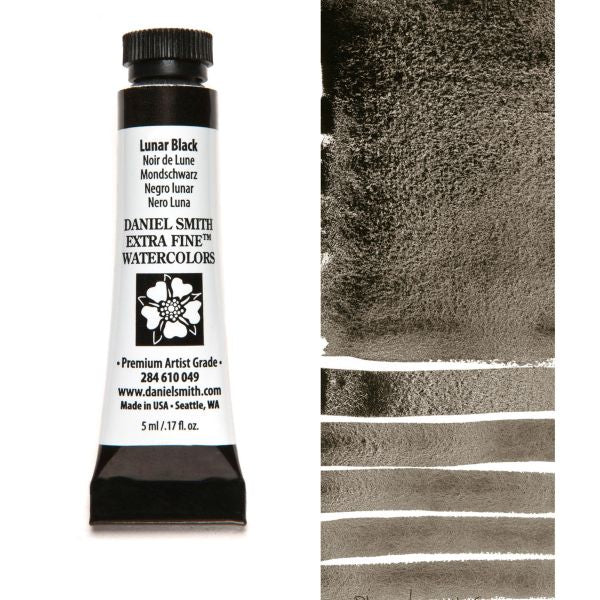 Daniel Smith Watercolour Paint Lunar Black 5ml