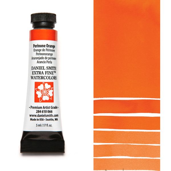 Daniel Smith Watercolour Paint Perinone Orange 5ml