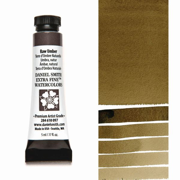 Daniel Smith Watercolour Paint Raw Umber 5ml
