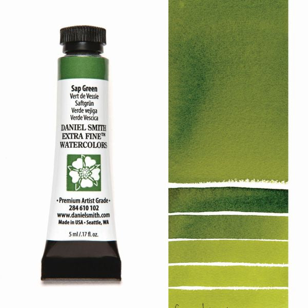 Daniel Smith Watercolour Paint Sap Green 5ml