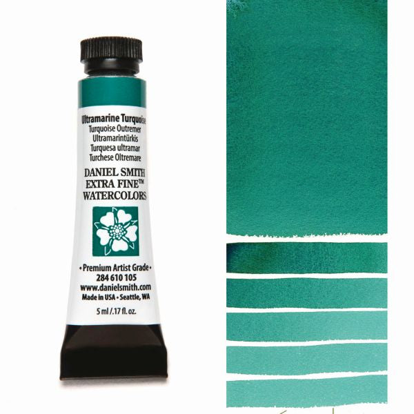 DANIEL SMITH WATERCOLOUR PAINT ULTRAMARINE TURQUOISE