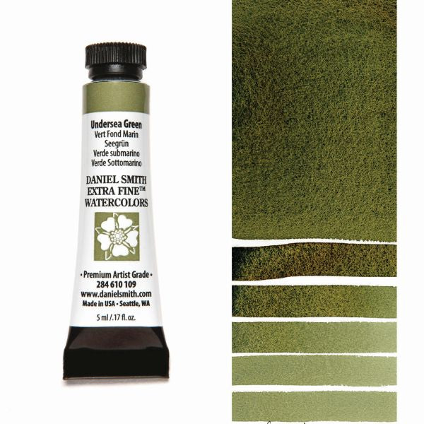 Daniel Smith Watercolour Paint Undersea Green 5ml