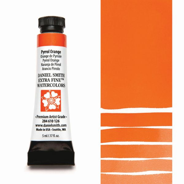 Daniel Smith Watercolour Paint Pyrrol Orange 5ml