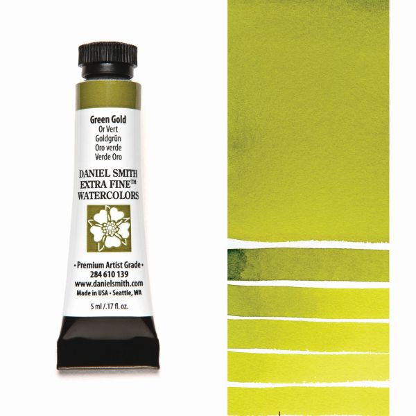 Daniel Smith Watercolour Paint Green Gold 5ml