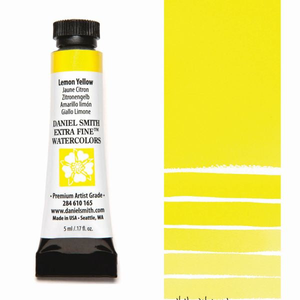 Daniel Smith Watercolour Paint Lemon Yellow 5ml