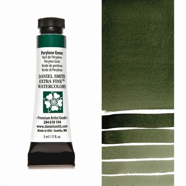 Daniel Smith Watercolour Paint Perylene Green 5ml