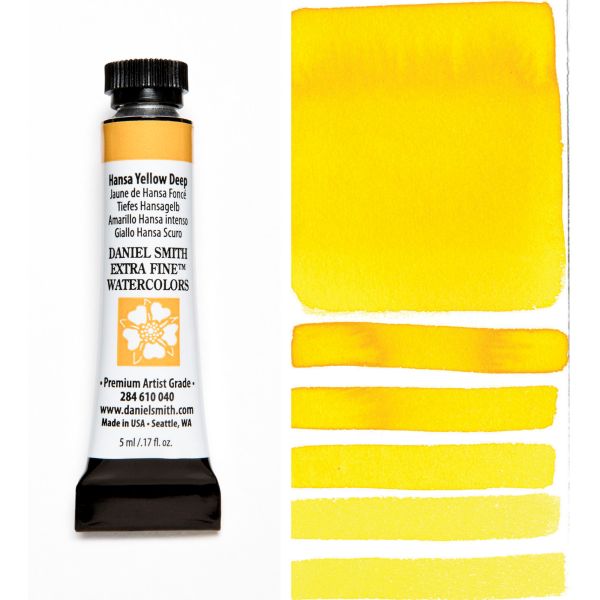 Daniel Smith Watercolour Paint Hansa Yellow Deep 5ml