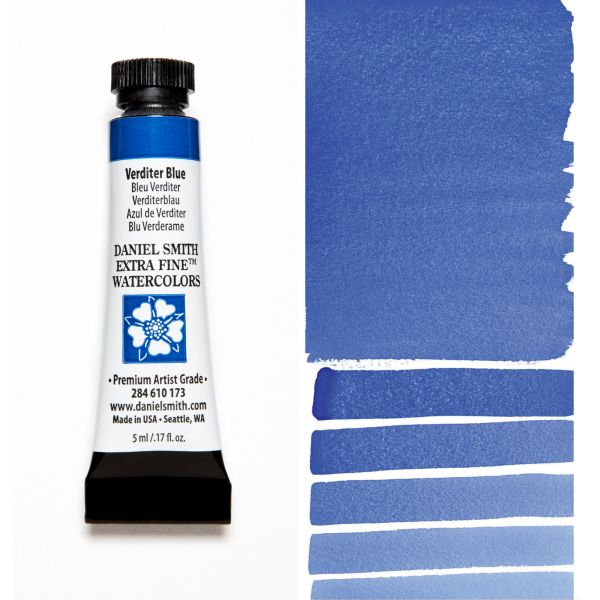 Daniel Smith Watercolour Paint Verditer Blue 5ml