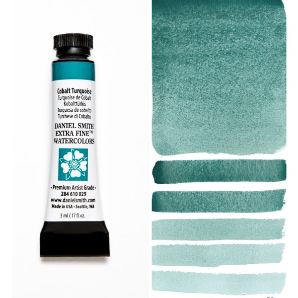 Daniel Smith Watercolour Paint Cobalt Turquoise 5ml