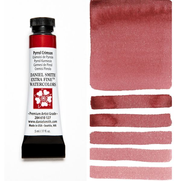 Daniel Smith Watercolour Paint Pyrrol Crimson 5ml