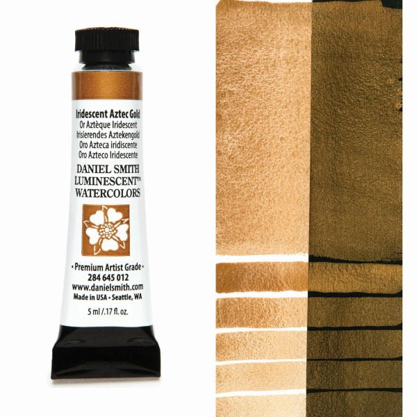 Daniel Smith Watercolour Paint Iridescent Aztec Gold (Luminescent) 5ml