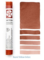 DANIEL SMITH WATERCOLOUR STICK BURNT YELLOW OCHRE