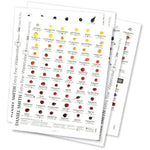 Daniel Smith Watercolour Paint Dot Card 266 Color + Gouache