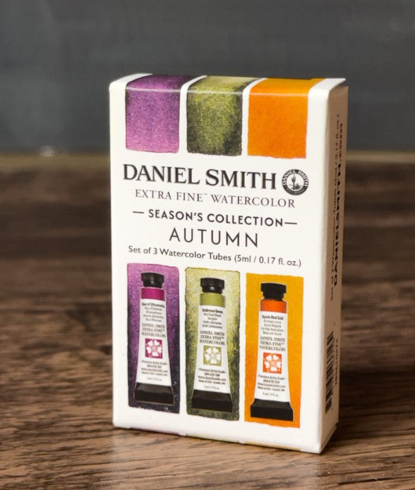 DANIEL SMITH WATERCOLOUR 3 X 5ML AUTUMN SET