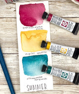 DANIEL SMITH WATERCOLOUR 3 X 5ML SUMMER SET
