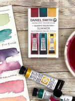 DANIEL SMITH WATERCOLOUR 3 X 5ML SUMMER SET