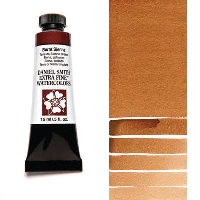 Daniel Smith Watercolour Paint Burnt Sienna 15ml