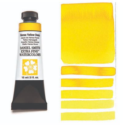 Daniel Smith Watercolour Paint Hansa Yellow Deep 15ml