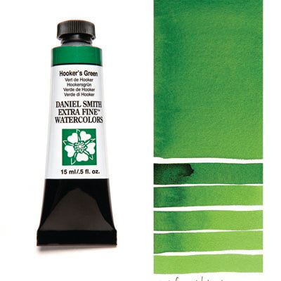 Daniel Smith Watercolour Paint Hooker’s Green 15ml