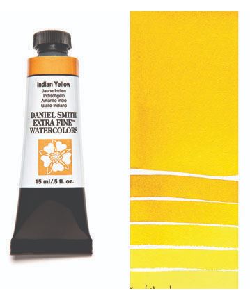 Daniel Smith Watercolour Paint Indian Yellow 15ml