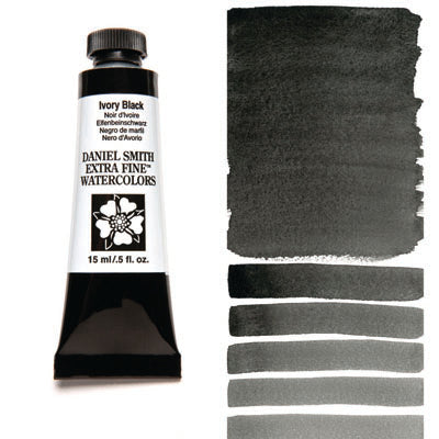 Daniel Smith Watercolour Paint Ivory Black 15ml