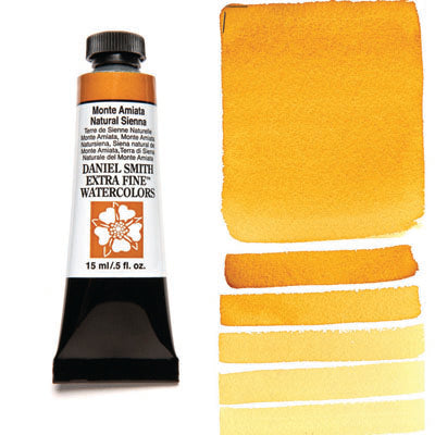 Daniel Smith Watercolour Paint Monte Amiata Natural Sienna 15ml