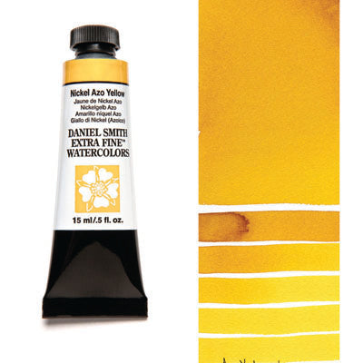 Daniel Smith Watercolour Paint Nickel Azo Yellow 15ml