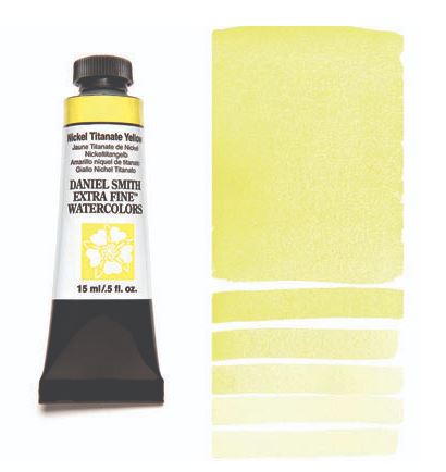 Daniel Smith Watercolour Paint Nickel Titanate Yellow 15ml