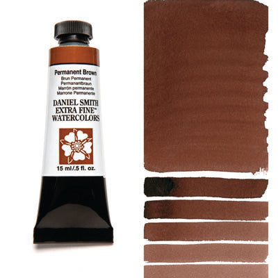 Daniel Smith Watercolour Paint Permanent Brown 15ml
