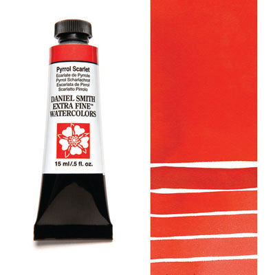Daniel Smith Watercolour Paint Pyrrol Scarlet 15ml