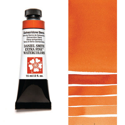 Daniel Smith Watercolour Paint Quinacridone Sienna 15ml