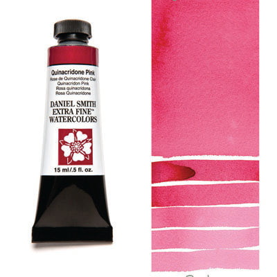 Daniel Smith Watercolour Paint Quinacridone Pink 15ml