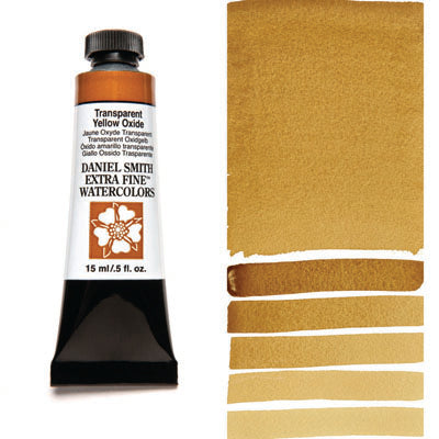 Daniel Smith Watercolour Paint Transparent Yellow Oxide 15ml