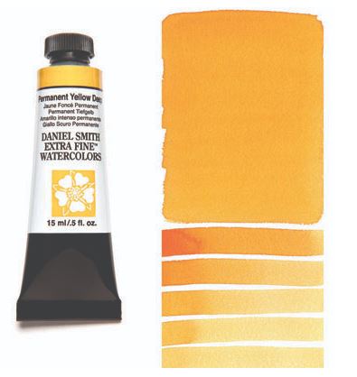 Daniel Smith Watercolour Paint Permanent Yellow Deep 15ml